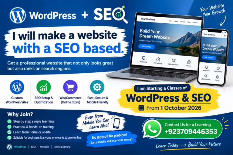 Website Development Services in Lahore